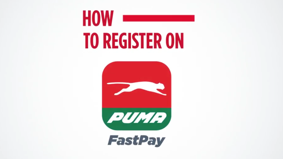 Puma FastPay Sign up